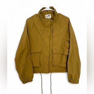 LIV Outdoor Women's Quincy Jacket Large Utility Cargo Waterproof Lightweight